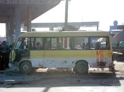 Uno de los atentados fue perpetrado contra un grupo de seguridad de las fuerzas de agresión del país. EFE / H. Amid