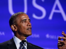 Obama resalta que más de 65 millones de personas alrededor del mundo han sido desplazados de sus hogares. EFE / A. Guerrucci