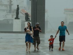 Se prevé que 'Danielle' toque tierra en un punto comprendido entre la región de Laguna Verde hasta Tampico. EFE / L. Monroy