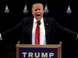 Sandford empezó una conversación con el agente bajo el pretexto de buscar un autógrafo de Trump. AFP / J. Gurzinski