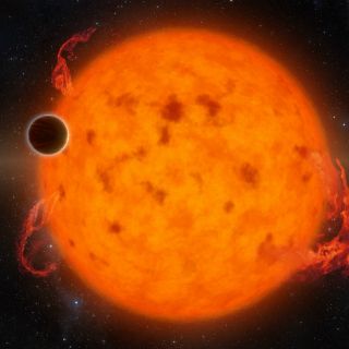Descubren un exoplaneta en su 'primera infancia'