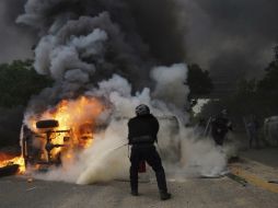 El representante del magisterio sostiene que elementos de la Policía Federal fueron quienes dispararon en el operativo en Nochixtlán. SUN / ARCHIVO