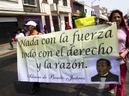 Se contempla que la protesta inicié en punto de las 17:00. Antes, organizarán una barricada en Plaza Liberación. EL INFORMADOR / ARCHIVO
