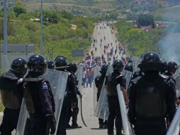 Se accedió a entregar a los federales a cambio de la libertad de 18 pobladores de Nochixtlán que fueron detenidos. SUN / ARCHIVO
