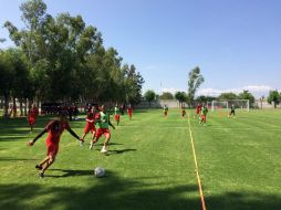 Los ''Zorros'' se preparan para enfrentarse este sábado en un partido amistoso ante Chivas. TWITTER / @atlasfc