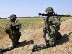 Manbech sigue bajo el dominio del EI, pero está completamente cercada por las FSD. EFE / ARCHIVO