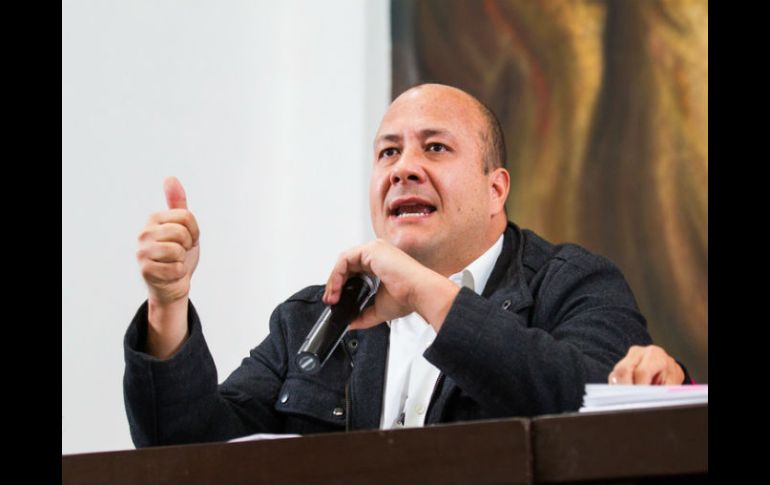 Alfaro asegura que propondrán la instalación de una mesa en el Congreso del Estado para revisar la Ley de Pensiones. EL INFORMADOR / ARCHIVO