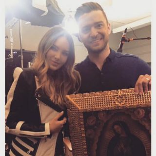 Belinda comparte placer de trabajar con Justin Timberlake