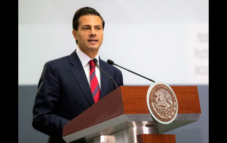Peña Nieto solicitó al Congreso de la Unión un periodo extraordinario de sesiones para que se realicen las modificaciones. NTX / Presidencia