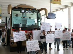 Señalan que entre otras cosas, reclaman por la falta de respeto a acuerdos dados por la empresa responsable del accidente. EL INFORMADOR / P. Pérez