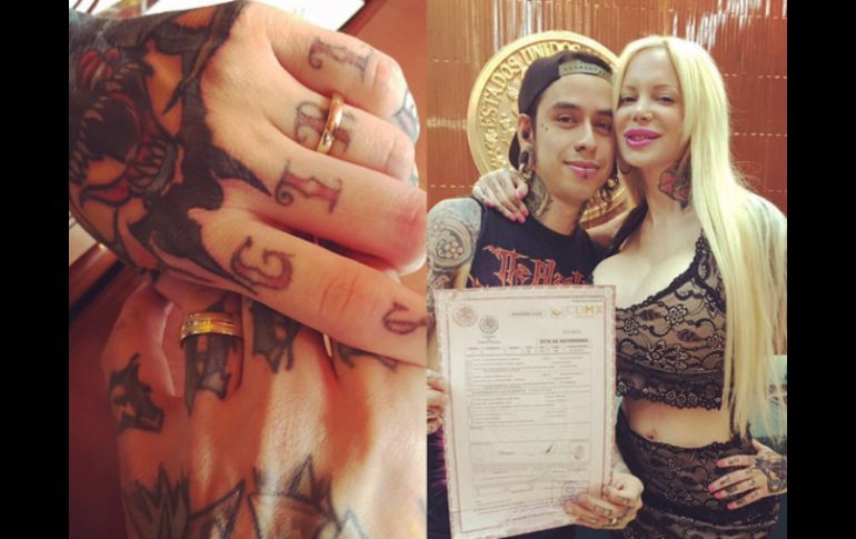 Ella contó que el primer día le dijo 'vamos a hacer el amor' y afirma que a él le gustan los tríos y las aventuras. TWITTER / @sabrinasabrok