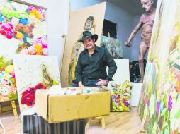 El hombre que se ha encargado de pintar las perversiones del sistema de consumo se muestra franco y sin temor a decir lo piensa. EL INFORMADOR / P. Franco