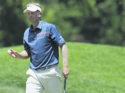 Billy Hurley. El estadounidense es el líder del Quicken Loans National. AFP /