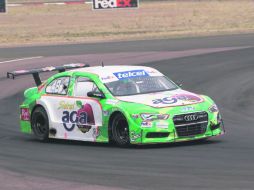 Salvador de Alba. El piloto tapatío saldrá en primer lugar en Aguascalientes. ESPECIAL / CORTESÍA SUPERCOPA TELCEL