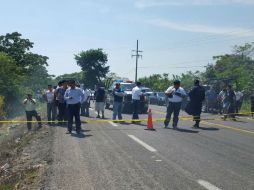 Salió de la curva y se encontró con un escurrimiento de agua y tierra en la carretera que hizo el vehículo perdiera la tracción. SUN / ARCHIVO