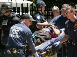 Al menos cinco personas heridas fueron transportadas a hospitales se encontraban en condición crítica. AP / S. Styles