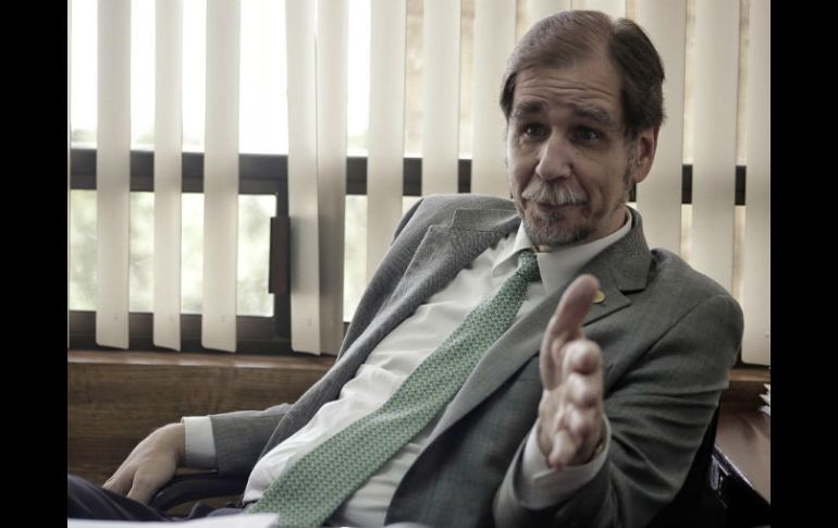 Basave anunció su renuncia a la presidencia del partido el pasado 17 de junio, pero la presentará formalmente el 2 de julio. SUN / A. Leyva