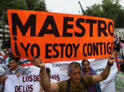 La CNTE en Chiapas se encuentra en paro laboral desde el 15 de mayo. AFP / ARCHIVO