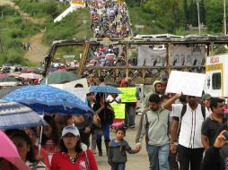 Los 27 menores de edad estuvieron albergados en un auditorio municipal durante cinco días. SUN / ARCHIVO