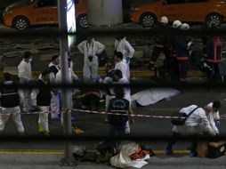 El balance hasta la mañana del miércoles era de 36 muertos y 147 heridos. EFE / S. Suna