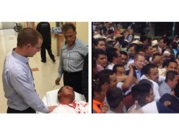 En sus redes sociales, Anaya comentó el incidente y subió fotos de los hechos. TWITTER / @RicardoAnayaC