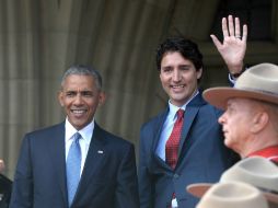 Obama y Trudeau hablaron del tema en el marco de la octava Cumbre de Líderes de Norteamérica. AP / A. Wyld