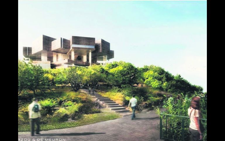 Avanza la construcción del Barranca Museo de Arte Moderno y Contemporáneo. Forma parte del Plan Maestro. ESPECIAL /