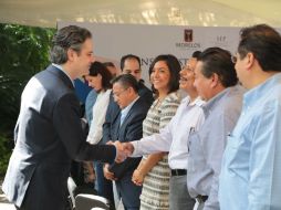 En Casa Morelos, Nuño Mayer expresa que para poder competir se requiere capital humano competente. TWITTER / @aurelionuno