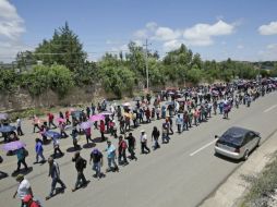Los empresarios insistieron a la Sección 22 afiliada a la CNTE que retire los bloqueos carreteros en el estado. SUN / ARCHIVO