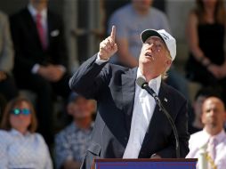 Trump entró a la campaña presidencial en junio del año pasado con la promesa de combatir la inmigración ilegal. AP / R. Bukaty