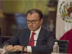 Luis Videgaray, secretario de Hacienda y Crédito Púbico.  /