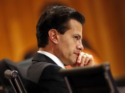 Enrique Peña Nieto destaca que en los últimos 10 años el comercio entre países de la Alianza del Pacífico ha crecido. EFE / M. Ruiz