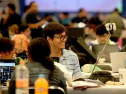 En los 75 mil metros cuadros que engloban el Campus Party, se montaron 11 escenarios. EL INFORMADOR / A. Hinojosa