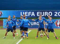 Islandia es consciente de Francia será un desafío mayor al ya superado en octavos de final. EFE / C. Charisius