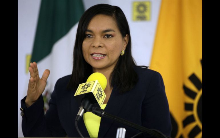 Beatriz Mojica queda como secretaria general en funciones de presidenta nacional del PRD. SUN / ARCHIVO