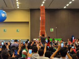 Pizza, sinónimo de alimentación y diversión campusera. TWITTER / @Campuspartymx