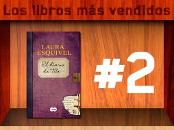 Laura Esquivel con 'El diario de Tita' se coloca en el segundo lugar. ESPECIAL /