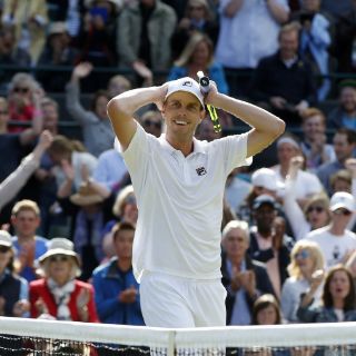Querrey, eufórico tras eliminar a Djokovic