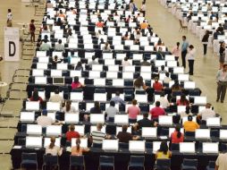 Reveló los resultados de los 21 mil 143 participantes a cargos de educación básica. SUN / ARCHIVO