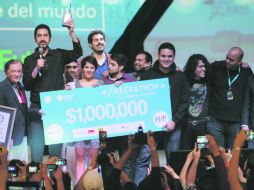 De las 265 propuestas viables recibidas en el Hackathon, el proyecto ganador fue del equipo Brainiacs. EL INFORMADOR / F. Atilano