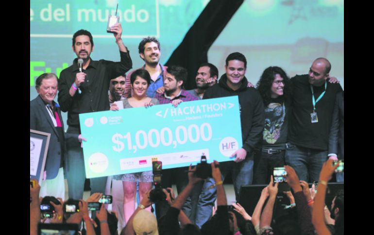 De las 265 propuestas viables recibidas en el Hackathon, el proyecto ganador fue del equipo Brainiacs. EL INFORMADOR / F. Atilano