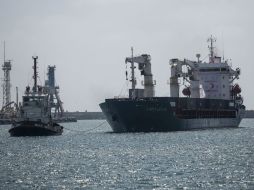 El cargamento deberá pasar una inspección de seguridad antes de poder trasladarlo hasta la Franja de Gaza. AP / T. Abayov