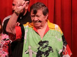 'Este... No ya no voy a hablar así', dijo con su característica voz frente al público. SUN / C. Mejía