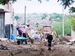 Para mejorar las vialidades, el próximo noviembre serán concluidas las labores de empedrado en 42 cuadras de la colonia Jalisco. EL INFORMADOR / A. Camacho