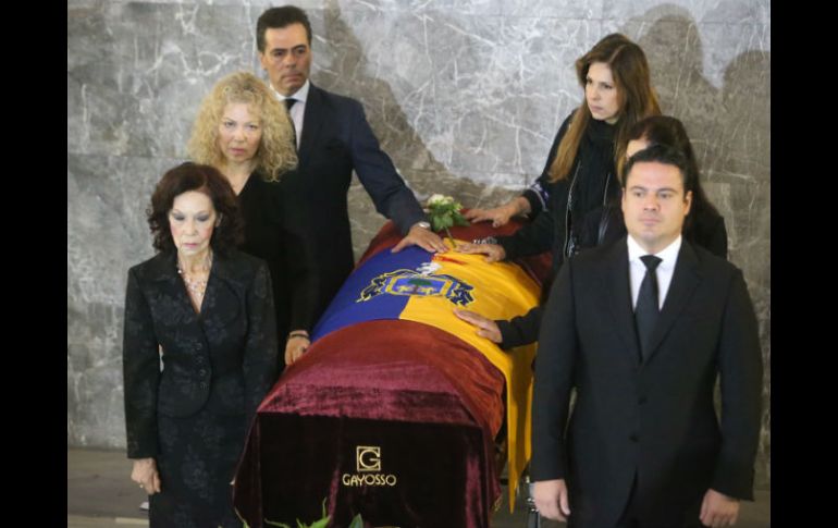 El Gobernador Aristóteles Sandoval alaba la personalidad del ex gobernador fallecido la noche del sábado. EL INFORMADOR / R. Tamayo