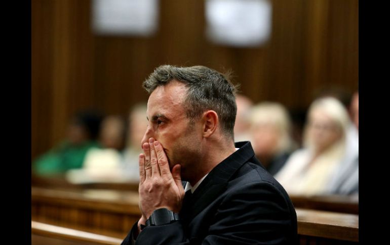 El atleta le disparó a su novia tras, según su declaración, confundirla con un rufián. AFP / A. Skuy