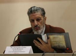 Vevia Romero comentó el valor filosófico de la obra. FACEBOOK / bibliojalisco