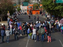 Los manifestantes realizan bloqueos intermitentes sobre Paseo de la Reforma, así como en Tepito y Tlatelolco. SUN / ARCHIVO