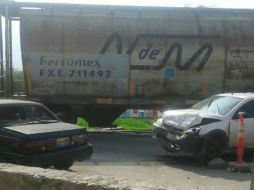 El accidente vial ocurrió minutos después de las 17:00 horas al cruce de avenida Concepción y Morelos. ESPECIAL /