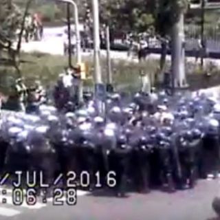 Muestran video de encapsulamiento a diputado de Morena